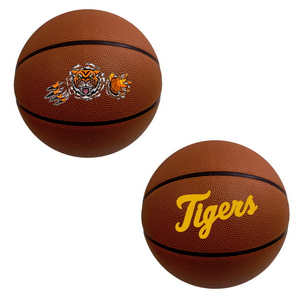 ''TGB2950L Full Size Synthetic Leather BASKETBALLs  29.5'''' With Custom Im''